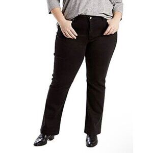 NWT Levi's Women's Classic Straight Jeans Pants, -soft Black Size 14 Long 32x32
